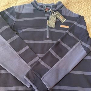 Mens Vinyard Vines half zip. Brand new. Tags still on. Size large.